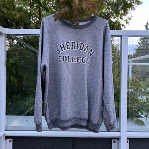 vintage sheridan college sweatshirt